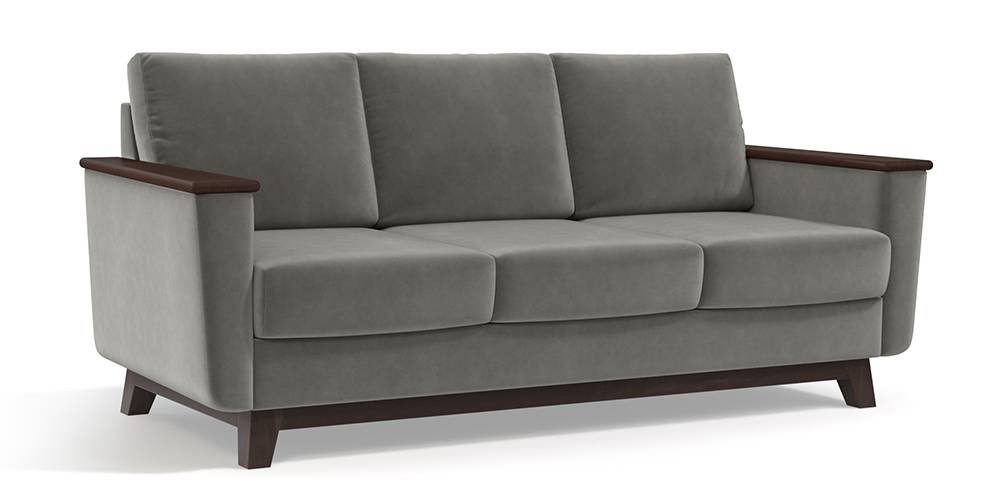 Corby Sofa (Ash Grey Velvet)